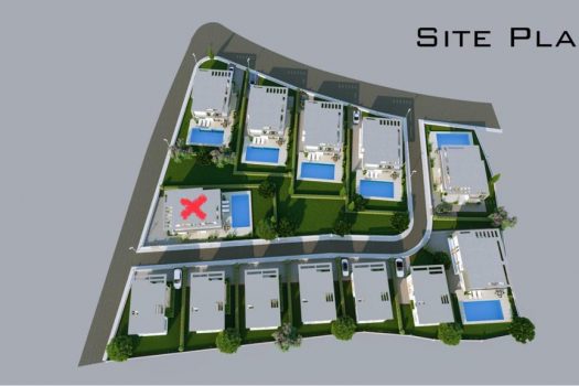 4+1 luxury villa for sale in Ozankoy, Kyrenia