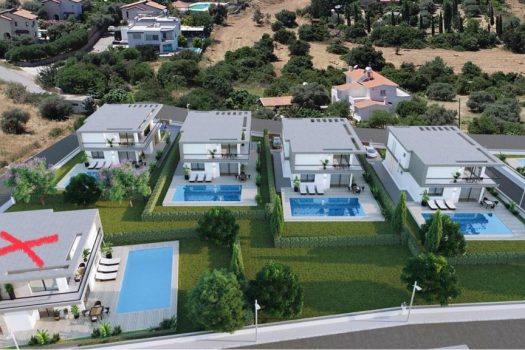4+1 luxury villa for sale in Ozankoy, Kyrenia