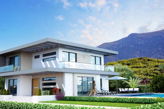 3+1 new lux villa in Kyrenia