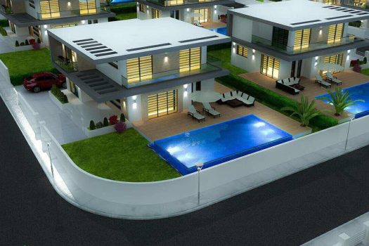 3+1 new lux villa in Kyrenia