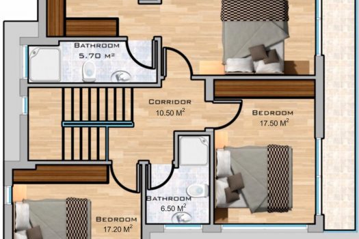 3+1 new lux villa in Kyrenia